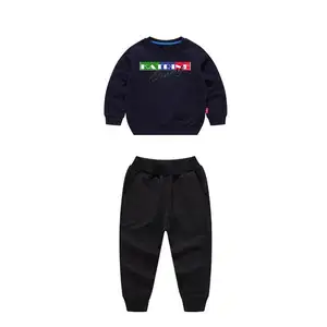 Manufacturer Wholesale Custom Kids Sweat Suits Boys Clothing Sets