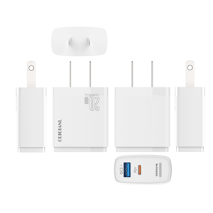 Nuevo puerto dual duradero Popular de 20W con iluminación PD 3,0 y cargador QC 3,0 Compatible con <span class=keywords><strong>iPhone</strong></span> vivo Xiaomi <span class=keywords><strong>enchufe</strong></span> de carga rápida - Product Image 2