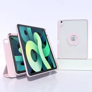 智能平板电脑封面工厂铅笔架可拆卸皮革Pro 11迷你iPad外壳定制磁性iPad 10 10.9