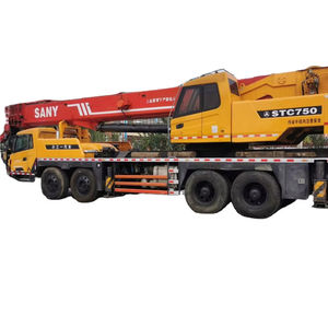 Camión grúa Sany usada de alto rendimiento 75Ton Stc750 Stc500 Stc1000 Scc500 Stc200 Stc600 Camión grúa en buenas condiciones de trabajo - Product Image 1