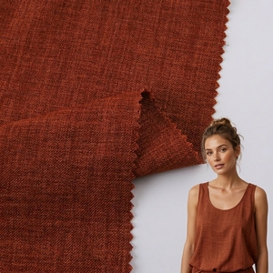 <span class=keywords><strong>Tissu</strong></span> extensible tendance 2026, 100% polyester, jersey uni teint, tissé, <span class=keywords><strong>tissu</strong></span> Lolis pour robe, vêtements pour femmes - Product Image 1