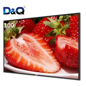 100นิ้วโทรทัศน์ Televisores อัจฉริยะกลางแจ้ง Full Hd Video Tv จอแสดงผล Led ทีวีสมาร์ท4K Ultra Hd Televisor ทีวีขนาดใหญ่