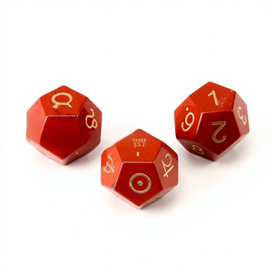 Dadi D12 in Cristallo Artificiale Personalizzabili con Faccia in Gemma, Set di 12 Dadi a Tema Tarocchi, Costellazioni e Stelle del Mazzo Zodiacale, Divertenti - Product Image 2