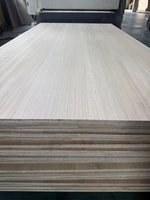 Vente en gros d'usine, bois massif de haute qualité, bois de paulownia collé sur le bords, planches de bois pour meubles