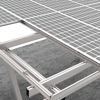 Système de montage de carport solaire en aluminium étanche certifié CE, fabriqué sur mesure pour les projets de stationnement commercial