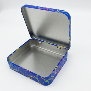Caja Metálica Personalizada con Bisagras, Recipiente Rectangular Portátil para Botiquín de Primeros Auxilios, Vendas Adhesivas y Almacenamiento de Artículos Médicos - Product Image 4