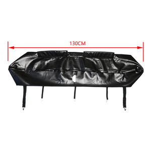 Lantsun ฝากระโปรงหน้าพีวีซี JMN020ฝากระโปรงทรายและหินกั้นสำหรับ Suzuki สำหรับ Jimny 2019 + 3ประตู - Product Image 3