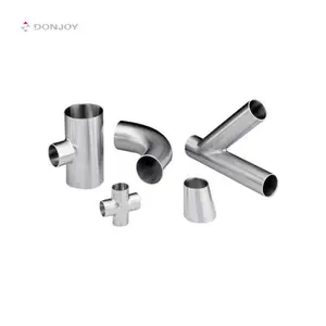 Donjoy stainless steel sanitary pipe fitting clamp concentric/eccentric reducer