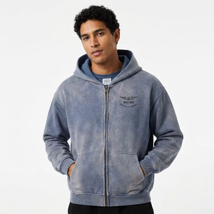 Sudadera con Capucha Unisex Personalizada Fly Fit, Diferentes Colores, Felpa, 100% Algodón, Corte Holgado, Bolsillo Frontal con Logotipo, Estilo Casual - Product Image 1