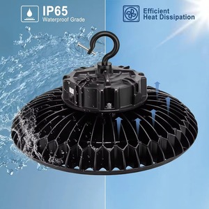 Pour UL DLC Listed 300W UFO Dimmable LED Lights 41000LM High Bay 5000K Daylight IP65 Low Bay Light pour Bay Low Bay Light - Product Image 5