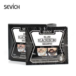 Sevich 2024 Vendita Calda Shampoo per Barba Nero Colorazione Rapida della Barba in 5 Minuti - Product Image 5