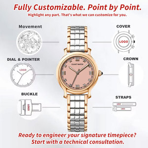 <span class=keywords><strong>Montre</strong></span> personnalisée pour femmes, or rose, élégante, cadran en nacre, <span class=keywords><strong>montre</strong></span>-bracelet pour femmes, <span class=keywords><strong>étanche</strong></span>, luxe, quartz, montres pour femmes, Reloj Mujer - Product Image 2