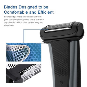 Nueva Cabezal de Repuesto BG2000 para Afeitadora Corporal <span class=keywords><strong>Philips</strong></span> Norelco Bodygroom BG7030, BG7040, BG2029, BG2030, BG2040, 2 Piezas - Product Image 4