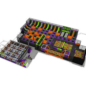 Parc de trampoline super <span class=keywords><strong>aventure</strong></span> durable pour les enfants - Product Image 1