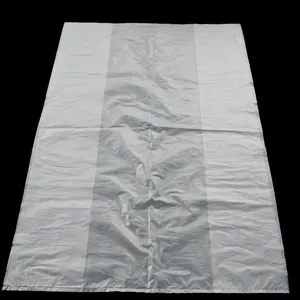 Emballage de sac en polyéthylène transparent transparent étanche grand sac plat en plastique PE-BD personnalisé