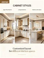 Lemari Dapur & Pintu Lemari Kayu Solid Oak Modern Buatan Khusus Kustomisasi Seluruh Rumah Lemari Dasar