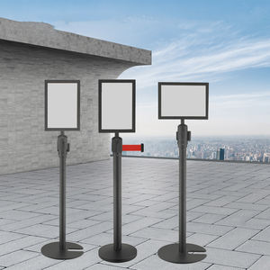 Supporto per segnaletica a barriera in acciaio inossidabile - Product Image 2