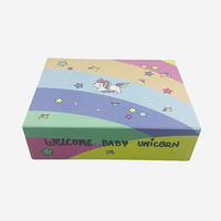 Boîte cadeau pliable magnétique personnalisée CHING TA avec revêtement UV, emballage pour chaussettes et fourrures, boîte rigide écologique biodégradable, logo personnalisé