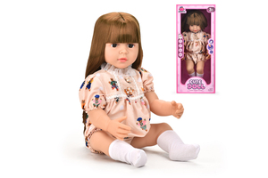 Nhà Máy <span class=keywords><strong>60</strong></span> Cm Đáng Yêu Tái Sinh Bé Búp Bê 100% Chất Lượng Cao Vinyl Sống Động Như Thật Búp Bê Đối Tác Tốt Nhất Cho Trẻ Sơ Sinh - Product Image 4