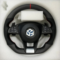 Volant en fibre de carbone LED AMG personnalisé bleu pour Mercedes-Benz Classe A C E CLA GLC GLE W177 W213 W205
