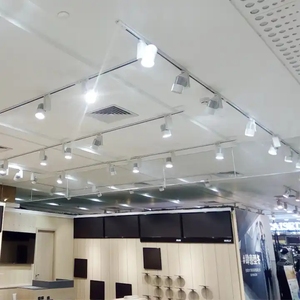 <span class=keywords><strong>Magasin</strong></span> de vêtements COB LED piste <span class=keywords><strong>Spot</strong></span> Light chaussures boutique fenêtre Rail projecteur 20W 30W LED plafond Rail lumière - Product Image 5