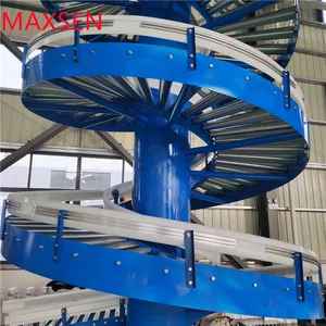 Spiral Roller Conveyor Conveying System For Packed Cartons