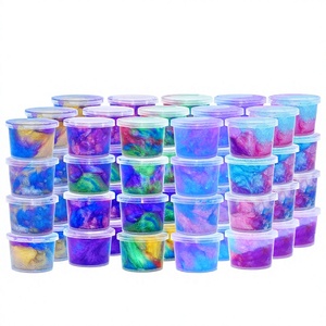 2024 Hot DIY Kids Party Favors 12-Color Chocolate Donuts Ice Cream Dessert Theme <b>Slime</b> <b>Kit</b> for 2-4 Year Olds Unisex Make <b>Slime</b> - Product Image 4