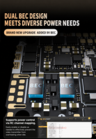 SpeedyBee F405 AIO V2 40A 25.5x25.5 Stack STM32F405, ICM42688P, 3-6S, Bluejay ESC, para Dron FPV de 3.5-5 Pulgadas