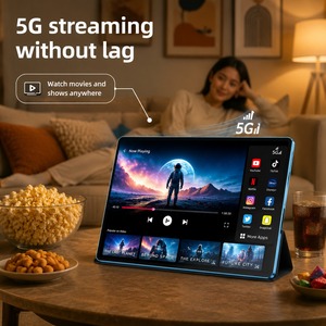 Tablet Pad <span class=keywords><strong>Pro</strong></span> 5G Compatible con Todas las Redes, Pantalla de Alta Definición con Protección Ocular de 10.1 Pulgadas, Android MTK <span class=keywords><strong>512GB</strong></span>, para Educación y Entretenimiento - Product Image 1