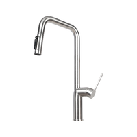 Robinet mélangeur flexible chaud/froid pour évier de cuisine, robinet purificateur d'eau 3 voies pour hôtel