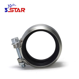 Penjepit pipa tanpa Hub metrik baja tahan karat 5.5 inci sambungan sambungan sambungan pipa <span class=keywords><strong>B</strong></span> - Product Image 3