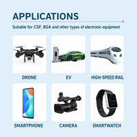 Adhesivo Epoxi de Baja Viscosidad SIRNICE CS2030 para Empaquetado de Chips CSP BGA PCB IC, 30ml 50ml 250ml