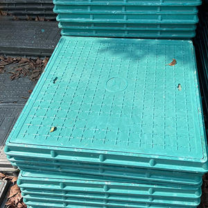 Precio al por mayor de alta resistencia a prueba de agua de telecomunicaciones compuesto de fibra de vidrio FRP GRP cubierta de boca - Product Image 2