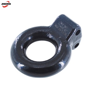 Anneau de fixation Pintle Hitch Lunette I.<span class=keywords><strong>D</strong></span>. Support en acier forgé robuste de 3 pouces, capacité 14000 LBS/24000 LBS, avec canal supplémentaire requis - Product Image 2