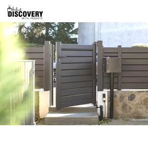 Cancelli e Recinzioni in Alluminio e Acciaio per Vialetti, Cancello Principale a Doppia Anta in Ferro Battuto, Ultimi Design di Cancelli e Recinzioni - Product Image 6