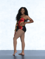 Tenue de danse personnalisée à franges de sequins pour femmes, noir et rouge, en promotion, costume de majorette et uniforme de sport pour performance par Masgam