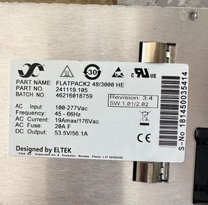 Eltek originale raddrizzatore Flatpack2 48/3000 lui 48V 3000W Telecom potenza 241119.105 Eltek modulo raddrizzatore sistema raddrizzatore - Product Image 4