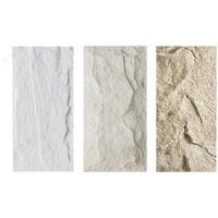 Nouvelle Arrivée Pilier Panneau Pierre Colonne Wraps Décoratif Artificiel 3d Pu Faux Pu Rock Placage Pierre Panneaux Muraux