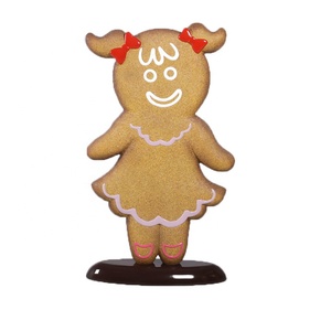 Gran oferta 2025, estatua <span class=keywords><strong>de</strong></span> escultura <span class=keywords><strong>de</strong></span> exhibición <span class=keywords><strong>de</strong></span> hombre <span class=keywords><strong>de</strong></span> jengibre <span class=keywords><strong>de</strong></span> Navidad <span class=keywords><strong>de</strong></span> fibra <span class=keywords><strong>de</strong></span> vidrio bonita personalizada para decoración <span class=keywords><strong>de</strong></span> Navidad al aire libre/interior - Product Image 2