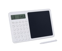 Tablette d'écriture LCD 12 pouces pour enfants : Calculatrice numérique, Tableau de dessin, Bloc-notes électronique, Tableau de gribouillage