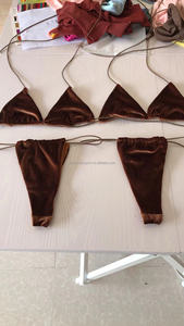 Maillot de bain bikini à armatures pour femme, double couche, avec <span class=keywords><strong>bandeau</strong></span>, haute qualité, fabrication sur mesure, collection 2021 - Product Image 2