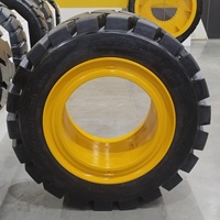 Nouvelle roue anti-crevaison 1425*660-29 en acier avec mousse de polyuréthane pleine et roulement à rouleaux pour porte-équipement minier