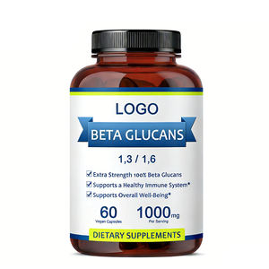 Gélules de glucane Bêta 1,3,1,6D pour le soutien du système immunitaire, l'activation des macrophages et la défense immunitaire globale - Product Image 1