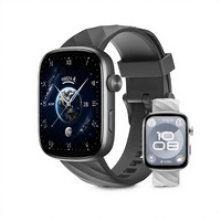 Montre connectée carrée GTS8 Pro avec suivi du sommeil par IA, suivi de la santé, écran AMOLED et chargement magnétique pour le fitness
