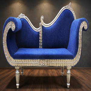 Elegantes Decoraciones para Bodas Indias, Sofá-20, Telón de Fondo de Madera Tratada Ligera para Eventos y Fiestas de Novias, MANDAP BAZAAR - Product Image 2