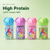 Yaourts lyophilisés 22g pour bébé, 6 probiotiques actifs, fondants dans la bouche, sans OGM, durée de conservation de 12 mois