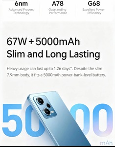 Téléphone portable débloqué <span class=keywords><strong>Redmi</strong></span> Note12 Pro 4G, écran HD 6,67 pouces, appareil photo arrière 50MP, processeur octa-core, smartphone global - Product Image 6