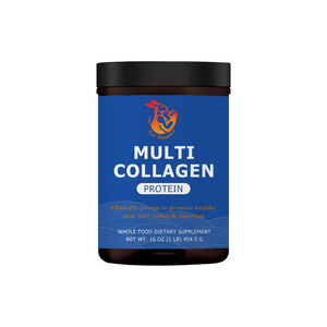 Customized Multi Collagen Peptides <b>Protein</b> Powder with Vitamin C 2 billion CFU Probiotics Supports Healthy Hair Joints Skin Gut - Product Image 1