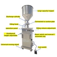 Machine de remplissage semi-automatique en acier inoxydable pour miel, confiture et ketchup – Meilleure vente