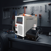 Machine de soudage, découpe et nettoyage au laser à fibre portable PA-1500 800W à refroidissement par air, garantie de 2 ans, utilisation facile pour le métal